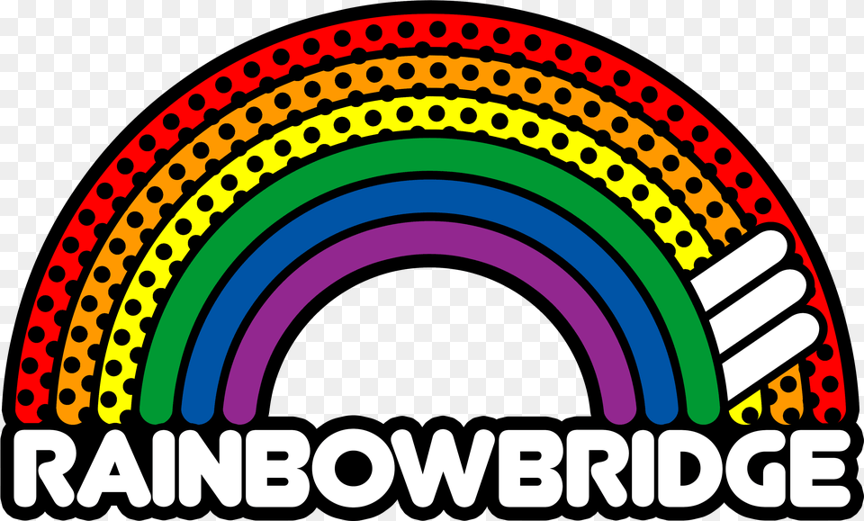 Rainbow Bridge Logo Circle, Art Png
