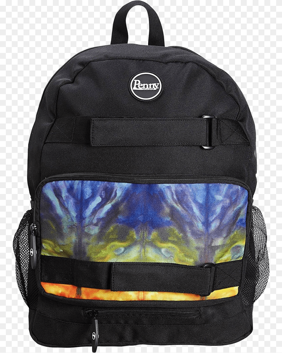 Rainbow Bridge Penny Board Backpack, Bag Png