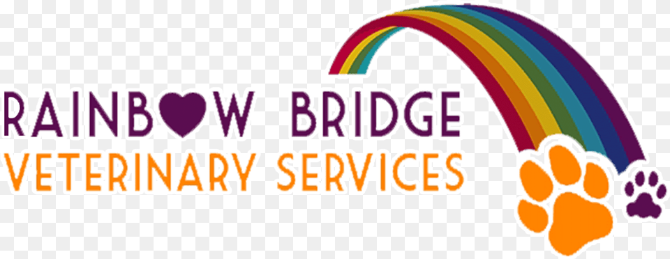 Rainbow Bridge Vet Az Heart, Logo, Art, Graphics Free Transparent Png