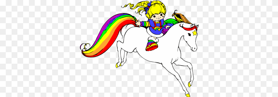 Rainbow Brite, Art, Graphics, Baby, Person Free Png Download