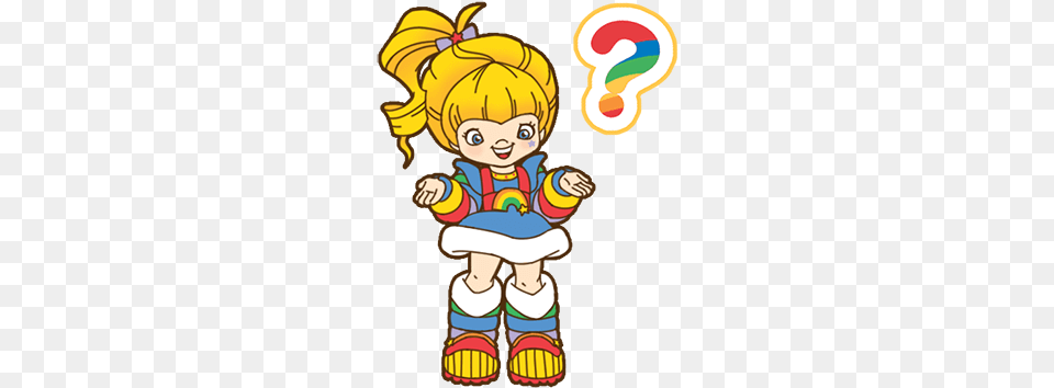Rainbow Brite Stickers Messages Sticker 5 Sticker, Baby, Person, Face, Head Png