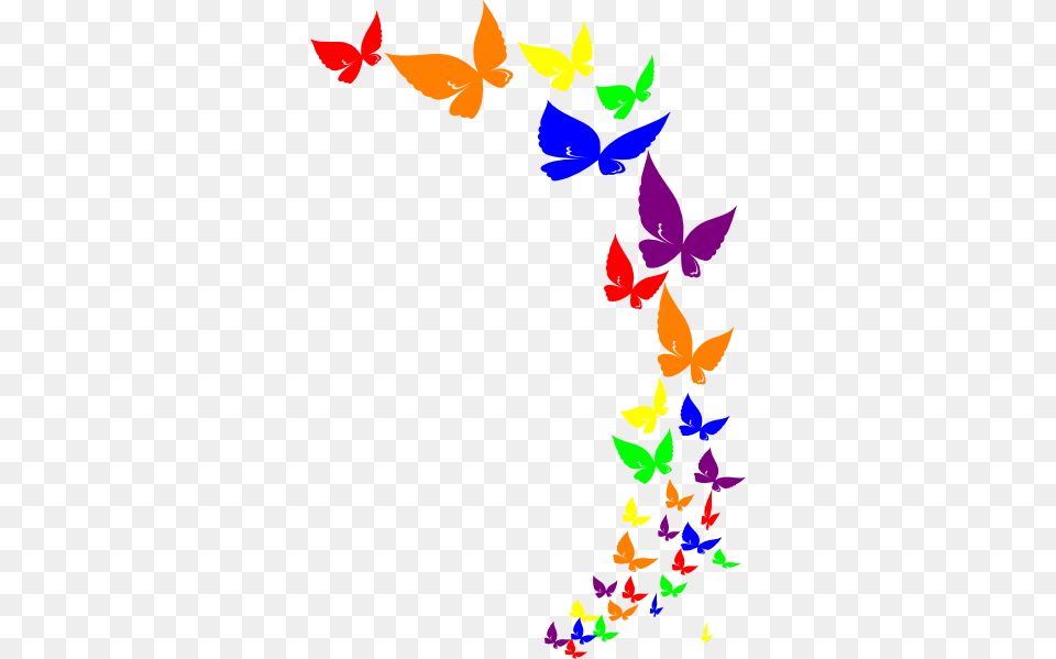 Rainbow Butterfly Rainbow Butterfly Clip Art Kids Stuff, Graphics, Paper, Floral Design, Pattern Png Image