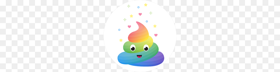 Rainbow Car Stickers And Decals, Disk Png Image