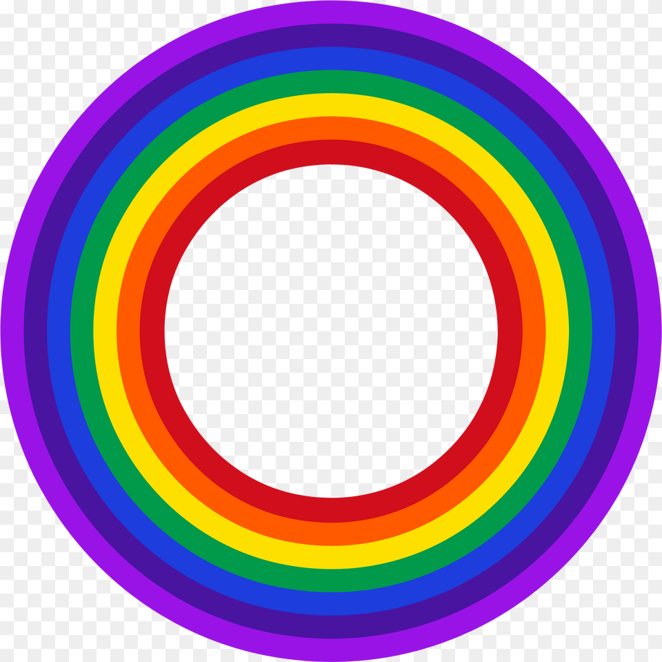 Rainbow Circle 1 Image Rainbow Full Circle Drawing, Hoop, Disk Free Png