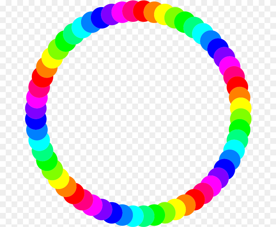 Rainbow Circle Clipart Rainbow Circle Clipart, Accessories, Hoop, Jewelry, Necklace Free Transparent Png