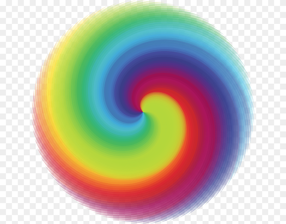Rainbow Circle Color Computer Icons, Spiral, Disk, Accessories Free Png Download