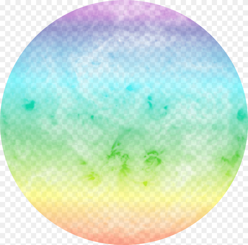 Rainbow Circle Pink Blue Circle, Sphere Png Image