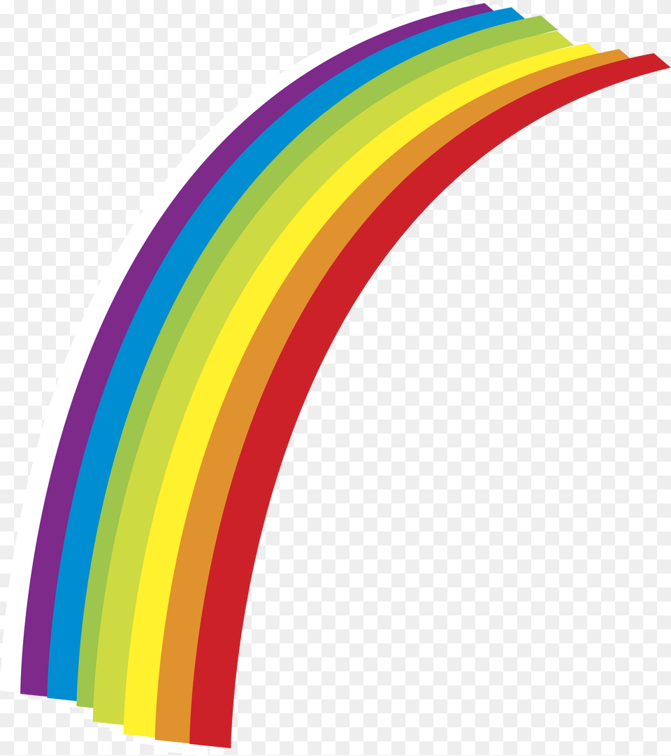 Rainbow Clip Art Cartoon Rainbow, Graphics, Hoop Free Png Download