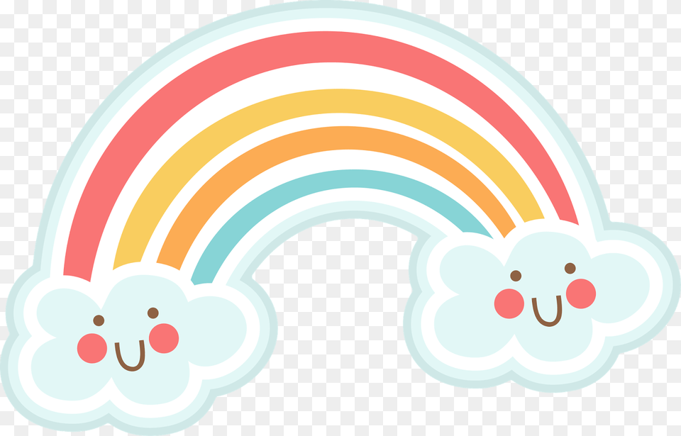 Rainbow Clip Art Free, Graphics, Baby, Person, Nature Png Image