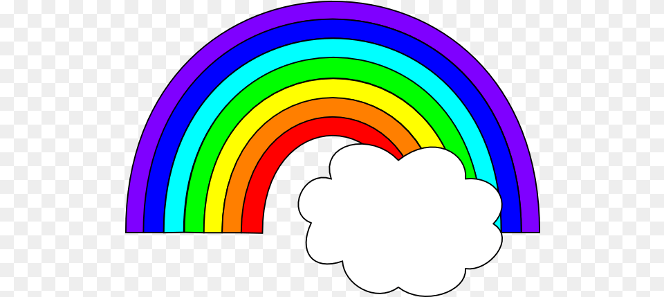 Rainbow Clip Cloud Rainbow Clip Art For Kids, Light, Nature, Outdoors Png