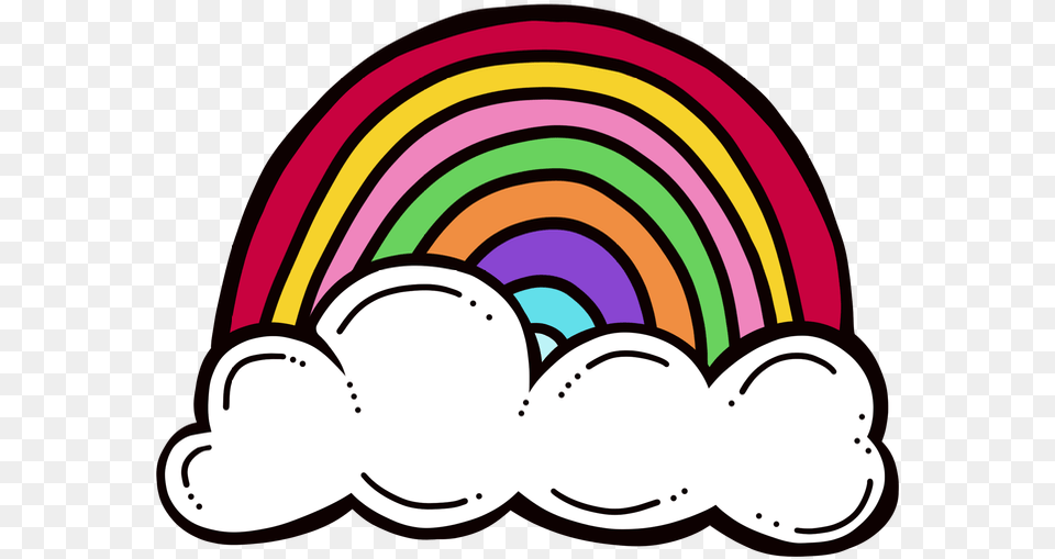 Rainbow Clip Line Art Picture Clip Art, Light, Baby, Person Free Transparent Png