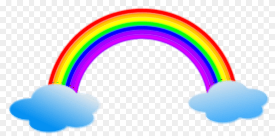 Rainbow Clipart, Light, Nature, Outdoors, Sky Png Image