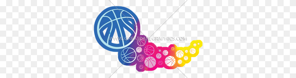 Rainbow Clipart Basketball, Art, Graphics, Sphere Png Image