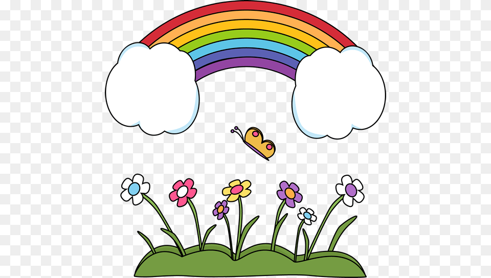 Rainbow Clipart Chalkboard Rainbow In The Sky Clipart, Art, Drawing, Graphics Free Png