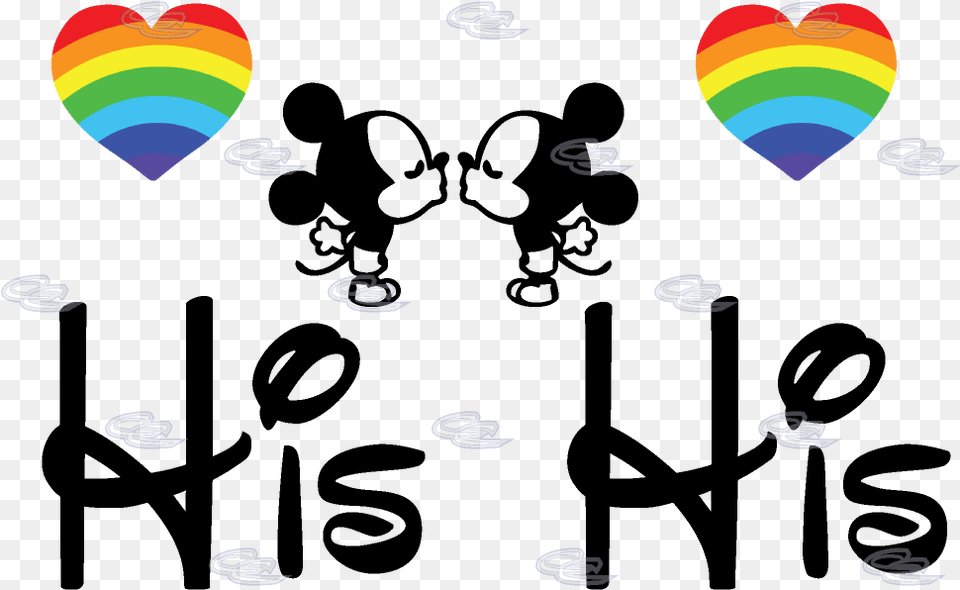 Rainbow Clipart Mickey Mouse Mr And Mrs Mickey Mouse, Balloon, Aircraft, Transportation, Vehicle Free Png Download