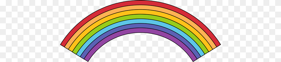 Rainbow Clipart Outline, Clothing, Swimwear, Art, Graphics Png Image