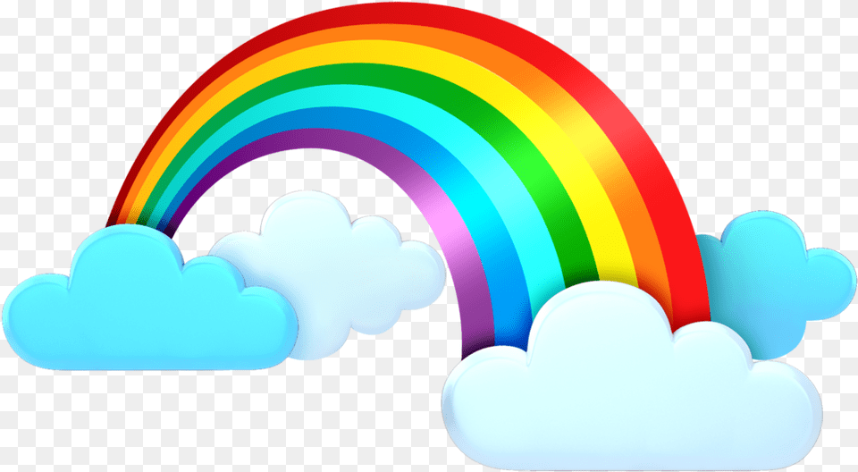 Rainbow Clipart Weather Clouds Rainbow Clipart, Art, Graphics, Nature, Outdoors Free Png