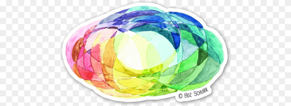 Rainbow Cloud Stickerapp Geometric, Sphere, Art, Graphics, Accessories Png