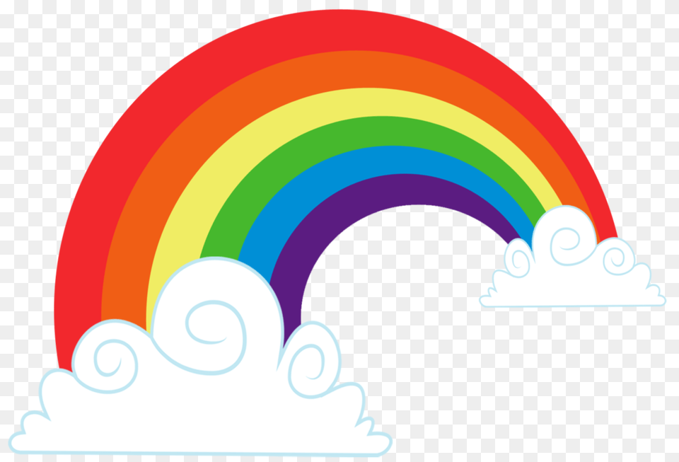 Rainbow Cloud Vector Clipart Full Size Clipart Cloud Rainbow Clip Art, Nature, Outdoors, Sky, Graphics Png