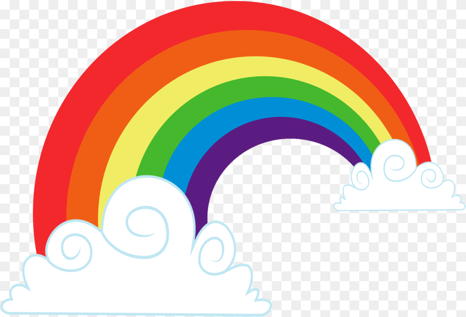 Rainbow Cloud Vector Cloud Rainbow Vector, Nature, Outdoors, Sky, Art Png Image