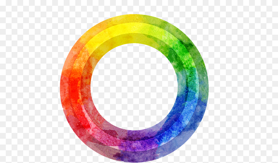 Rainbow Color Wheel Greeting Card Rainbow Paint Circle Transparent, Nature, Night, Outdoors, Accessories Png