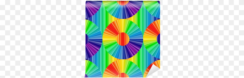 Rainbow Colored Vector Background Wall Mural Pixers Painting, Art, Modern Art, Pattern, Graphics Png