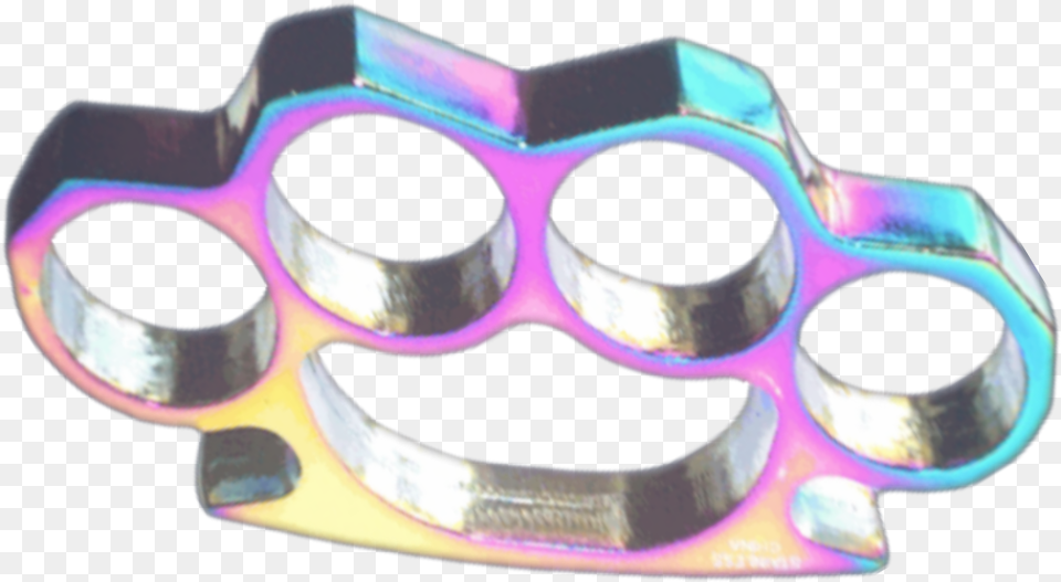 Rainbow Colorful Colors Brass Knuckles Circle, Accessories, Sunglasses, Musical Instrument Free Png Download