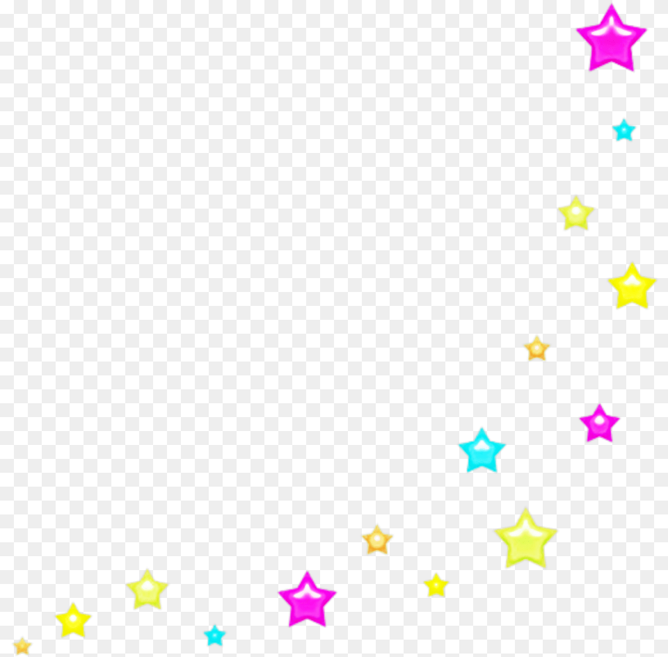 Rainbow Colorful Colors Stars Cute Star Space, Star Symbol, Symbol Free Png