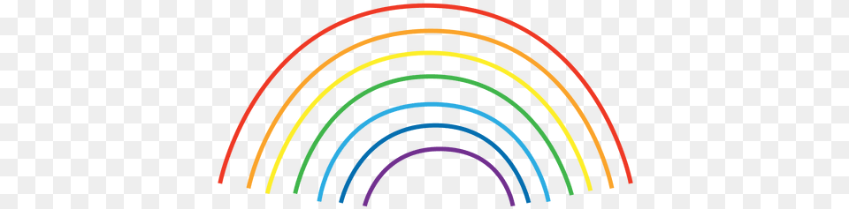 Rainbow Colorful Lines Ki Hajar Dewantara, Light, Plant Png Image