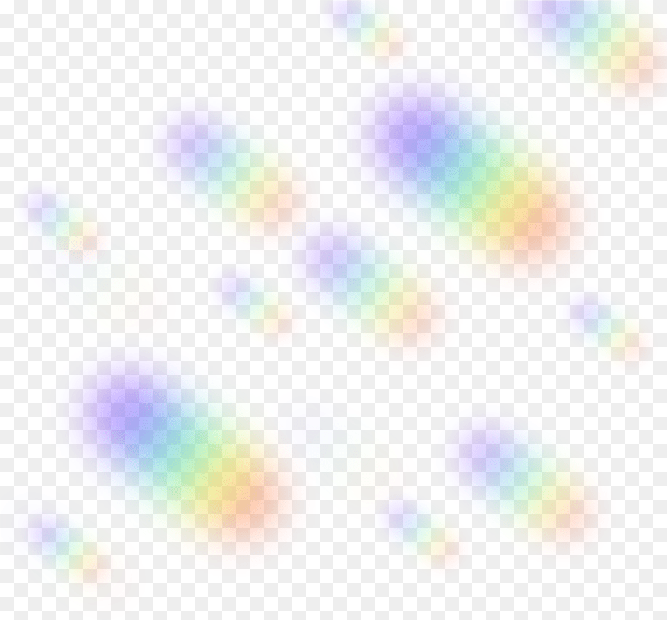 Rainbow Colorful Tumblr Aesthetic Cute Color Circle, Light, Lighting, Pattern Free Transparent Png