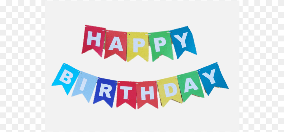 Rainbow Colors Happy Birthday Banner Rainbow Party Happy Birthday Rainbow Banner With A Matching Cut Out, Text, People, Person, Number Free Png