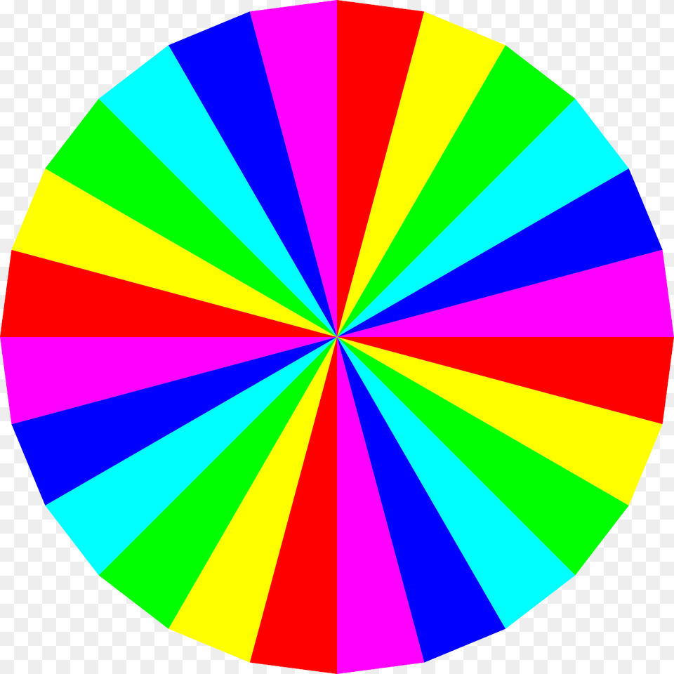 Rainbow Colours In Circle, Sphere Free Transparent Png
