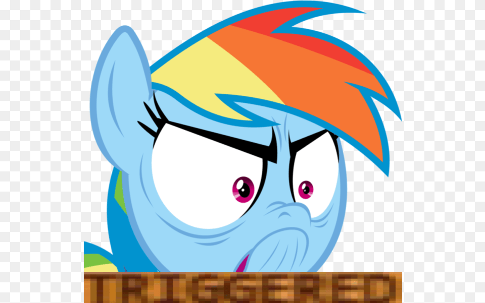 Rainbow Dash Angry, Book, Comics, Publication, Animal Free Transparent Png
