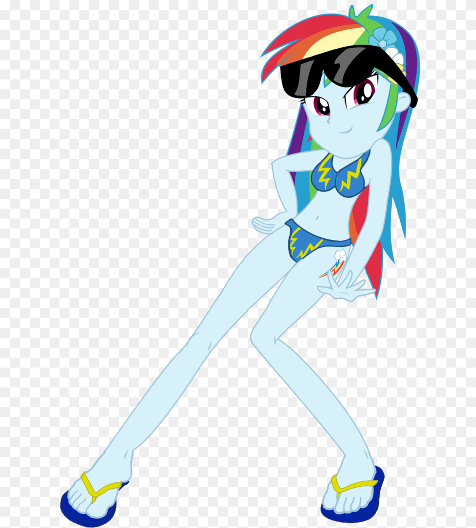 Rainbow Dash En Pony, Book, Comics, Publication, Boy Free Png