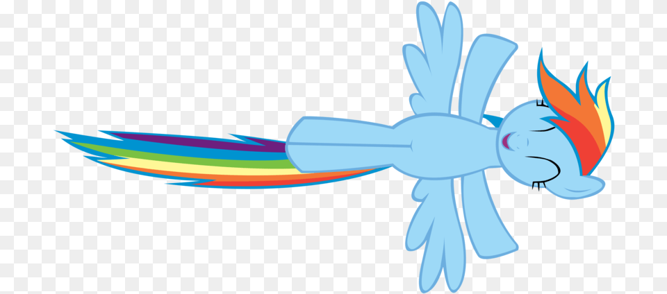 Rainbow Dash Flying Background, Animal, Bird, Jay, Fish Free Png