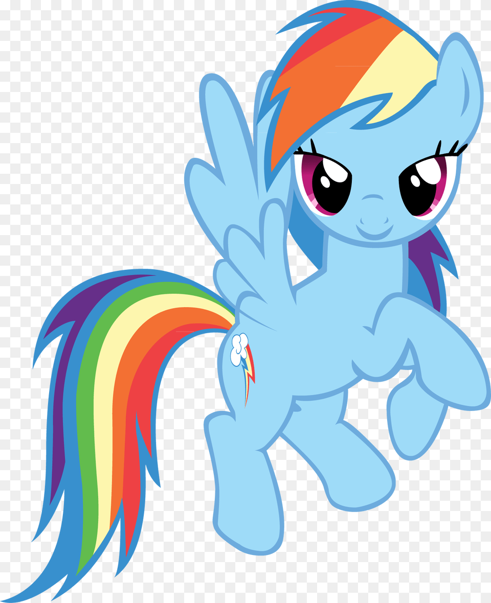 Rainbow Dash Flying My Little Pony, Art, Graphics, Book, Comics Png Image