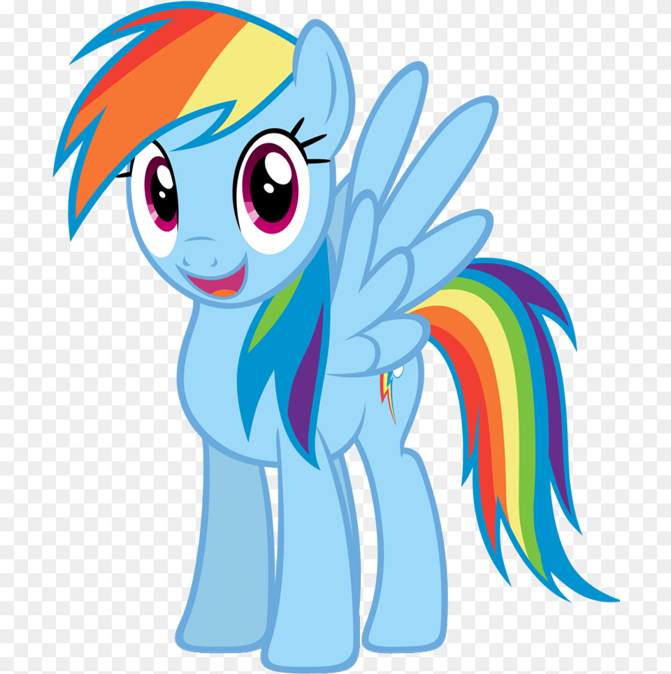 Rainbow Dash Little Pony Characters, Book, Comics, Publication, Art Free Png