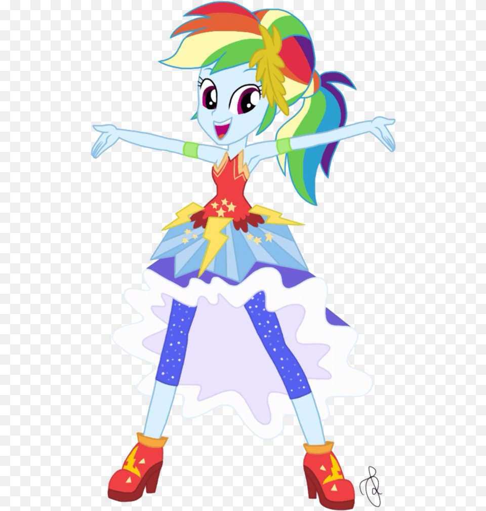 Rainbow Dash Loe Gala Legend Of Everfree Rainbow Dash, Publication, Book, Comics, Person Free Transparent Png