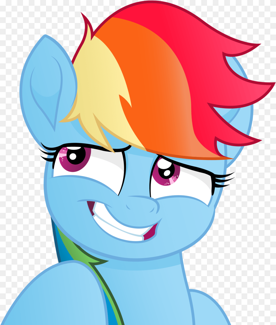 Rainbow Dash My Bad By Joemasterpencil On Mlp The Movie Rainbow Dash, Book, Comics, Publication, Baby Png Image