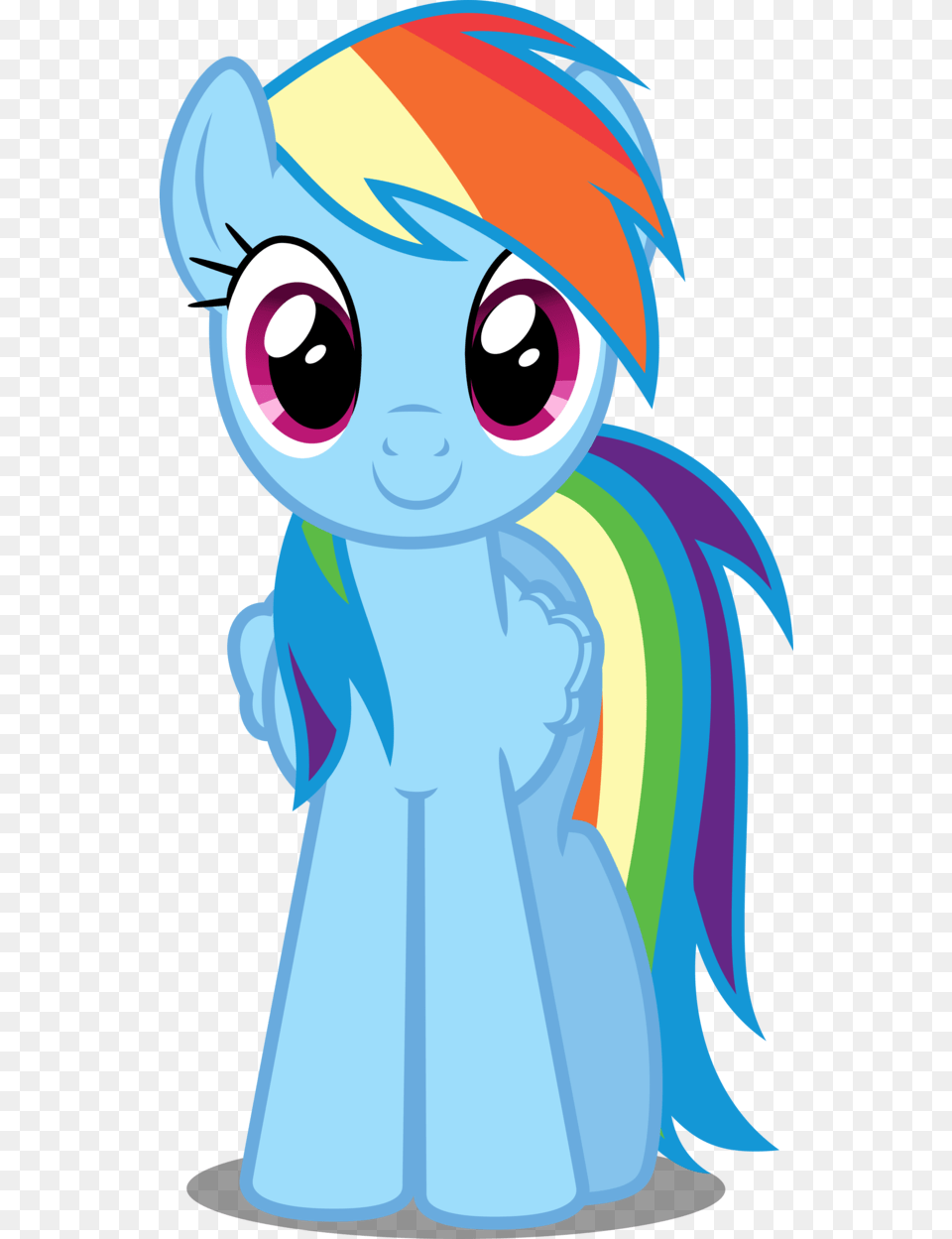 Rainbow Dash My Little Pony Rainbow Dash Front, Book, Comics, Publication, Baby Free Png