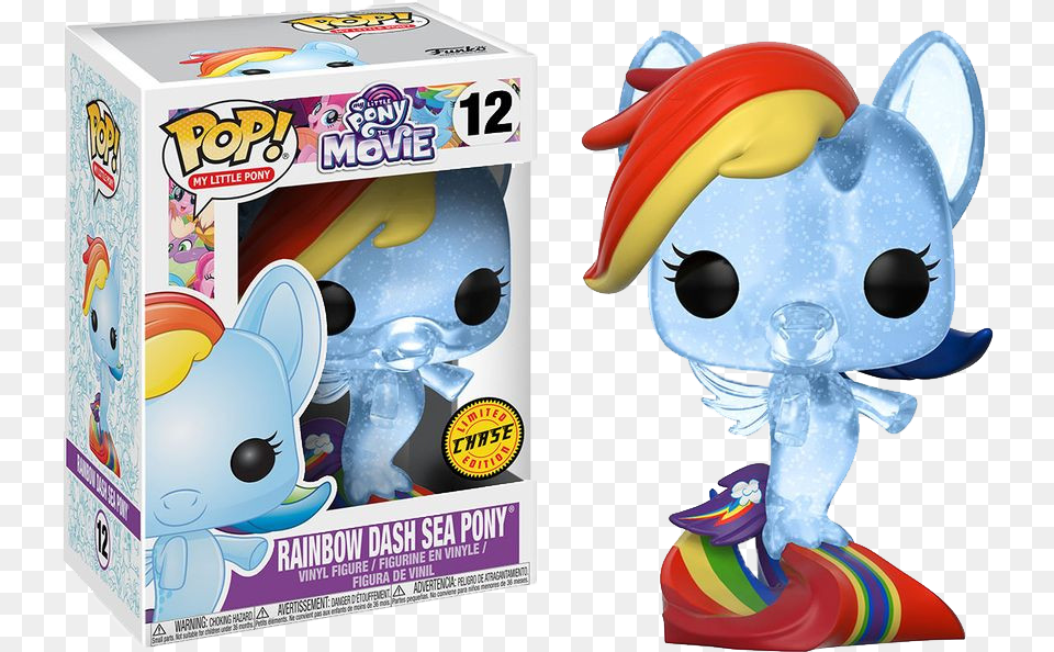 Rainbow Dash Sea Pony My Little Pony The Movie Rainbow Dash Sea Pony Pop, Plush, Toy Free Transparent Png