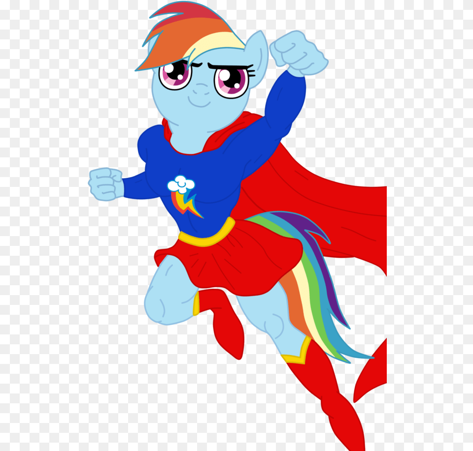 Rainbow Dash Supergirl, Baby, Person, Face, Head Free Png Download