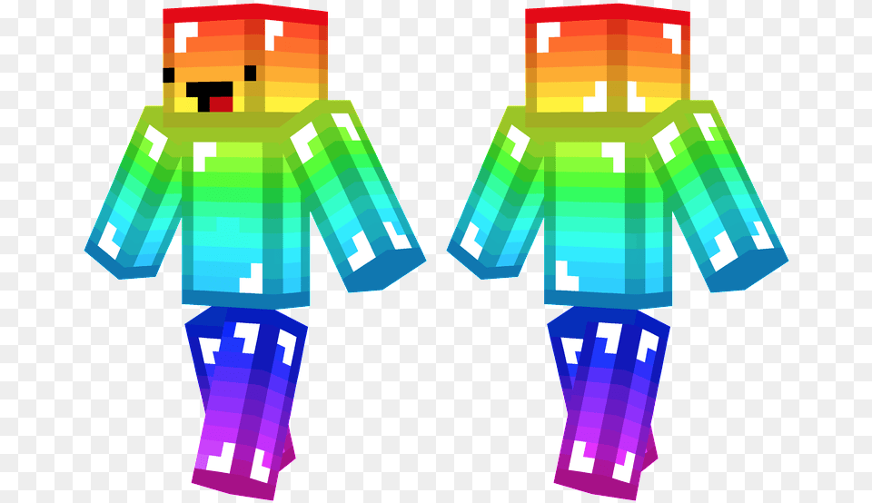 Rainbow Derp Illustration, Person Png Image