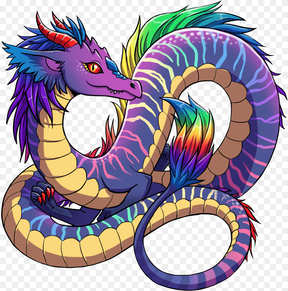 Rainbow Dragon Key Charm Rainbow Dragon Free Png