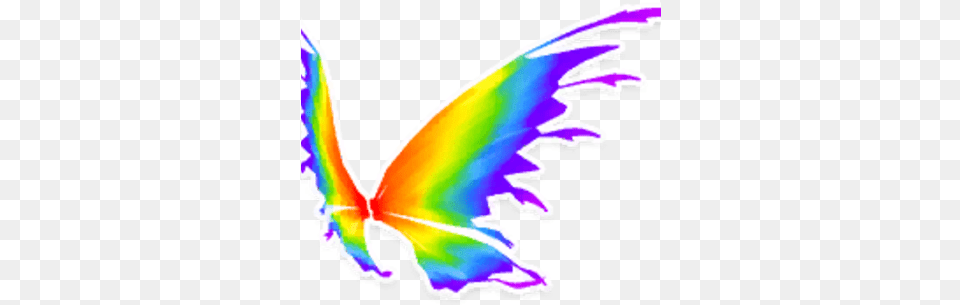 Rainbow Fairy Wings Garden Paws Wiki Fandom Bird, Disk, Accessories Png Image