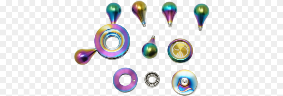 Rainbow Fidget Spinner Objects Fidget Spinner, Light, Lighting, Sphere, Accessories Png