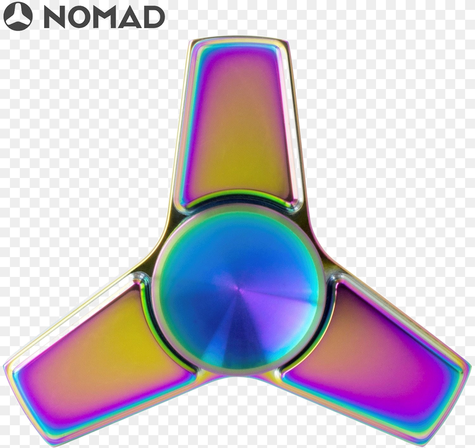 Rainbow Fidget Spinner Pic Nomad Fidget Spinner Pro Q1 Quality R188 High Speed, Purple Free Png