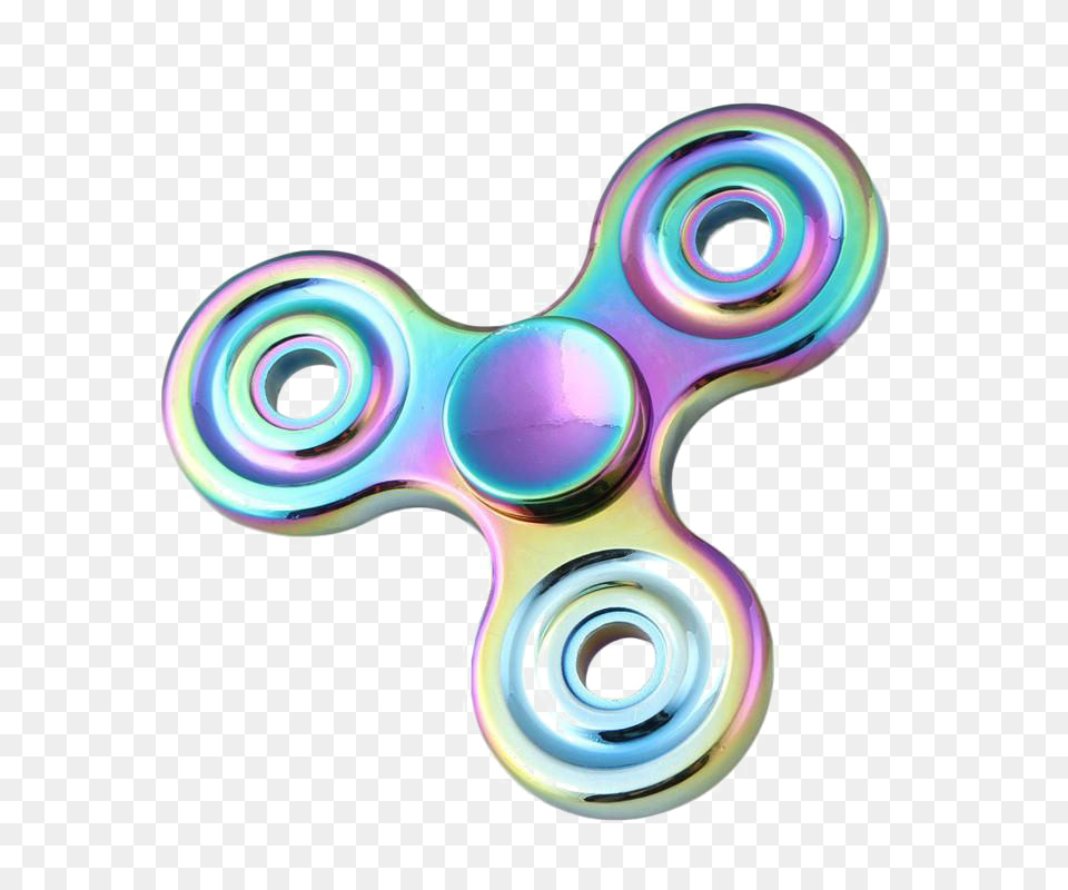 Rainbow Fidget Spinner Transparent Background Png