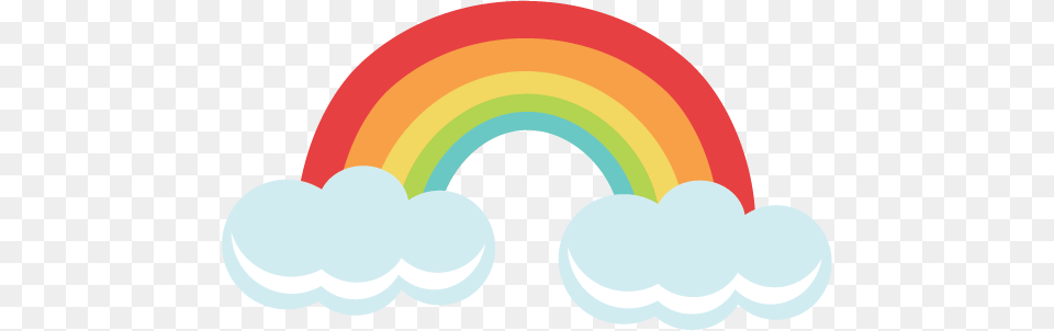 Rainbow For Cutting Machines Rainbow Svgs Svgs, Nature, Outdoors, Sky, Logo Free Png Download