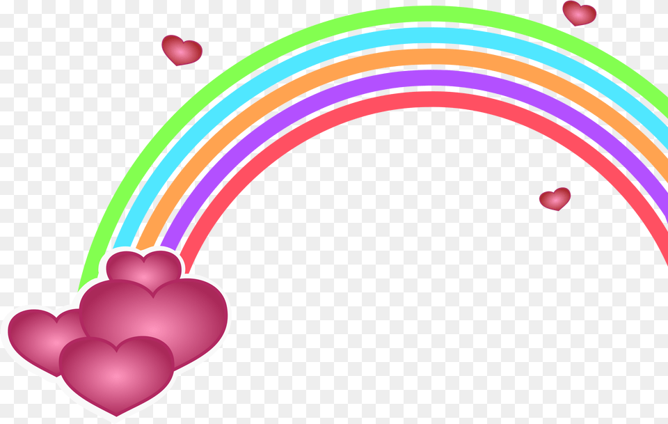 Rainbow Free Download Valentine39s Day Clip Art, Graphics, Light Png Image